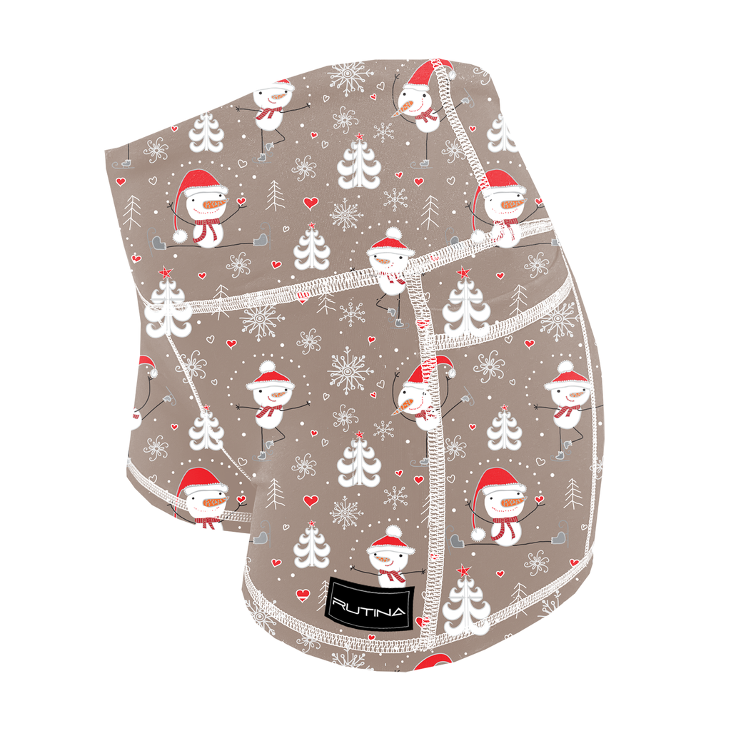 Performance Booty Shorts - Frosty Friends