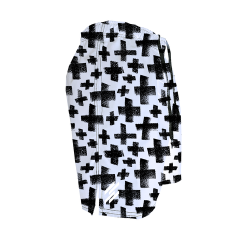 Men's Training Shorts - Geometric Balance
