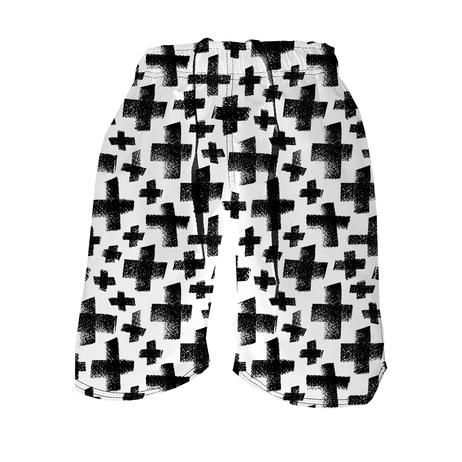 Men's Training Shorts - Geometric Balance Secondary image