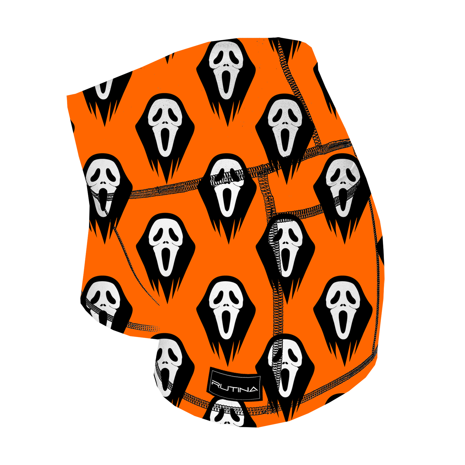 Performance Booty Shorts - Ghostly Face
