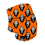 Performance Booty Shorts - Ghostly Face