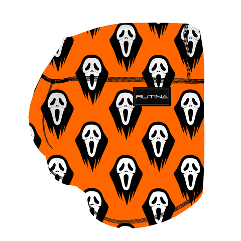 Performance Booty Shorts - Ghostly Face