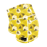 Performance Booty Shorts - Golden Bees