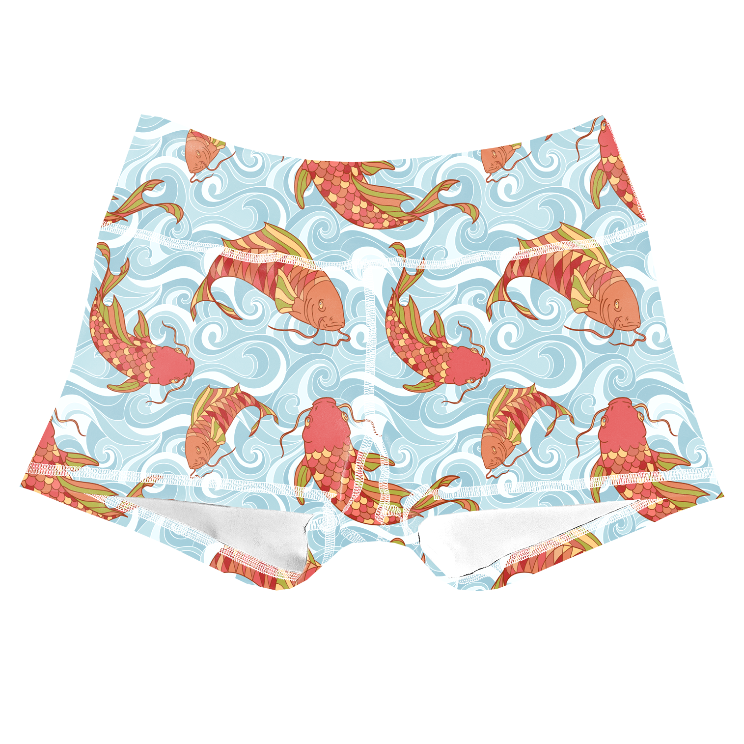 Performance Booty Shorts  - Golden Fish Secondary image