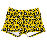 Performance Booty Shorts  - Golden Leopard