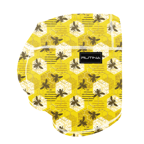 Performance Booty Shorts - Golden Bees