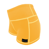 Performance Booty Shorts - Gold