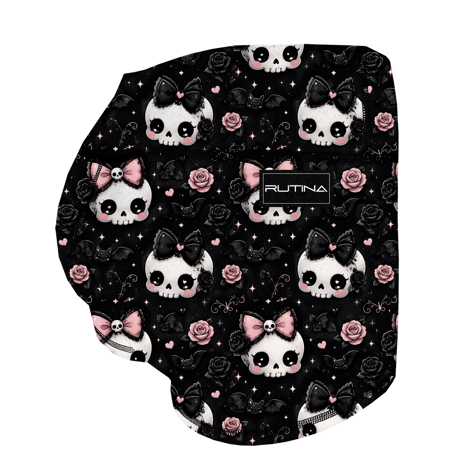 Performance Booty Shorts - Gothic Skulls Main image