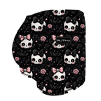 Performance Booty Shorts - Gothic Skulls