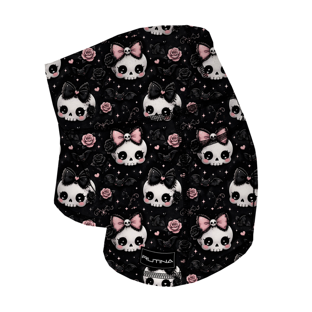 Performance Booty Shorts - Gothic Skulls
