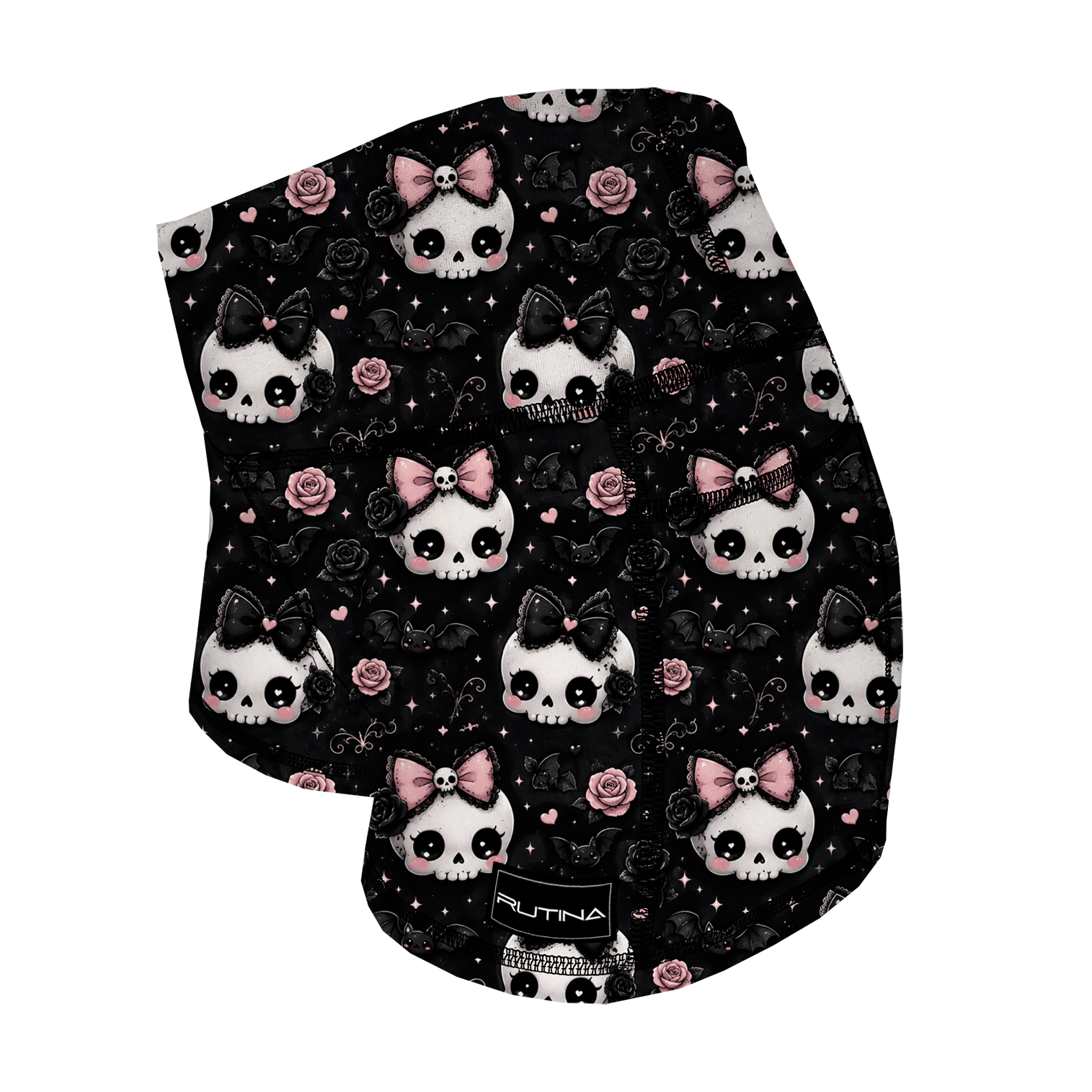 Performance Booty Shorts - Gothic Skulls