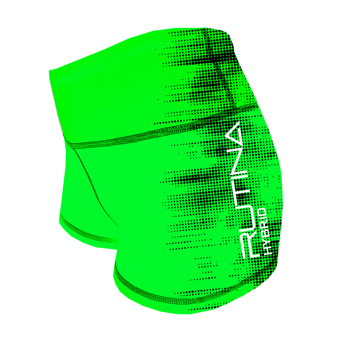 Performance Booty Shorts - Green/Black Hybrid Racer