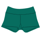 Performance Booty Shorts - Green