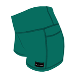 Performance Booty Shorts - Green