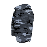 Men's Training Shorts - Grey Camo