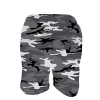 Men's Training Shorts - Grey Camo