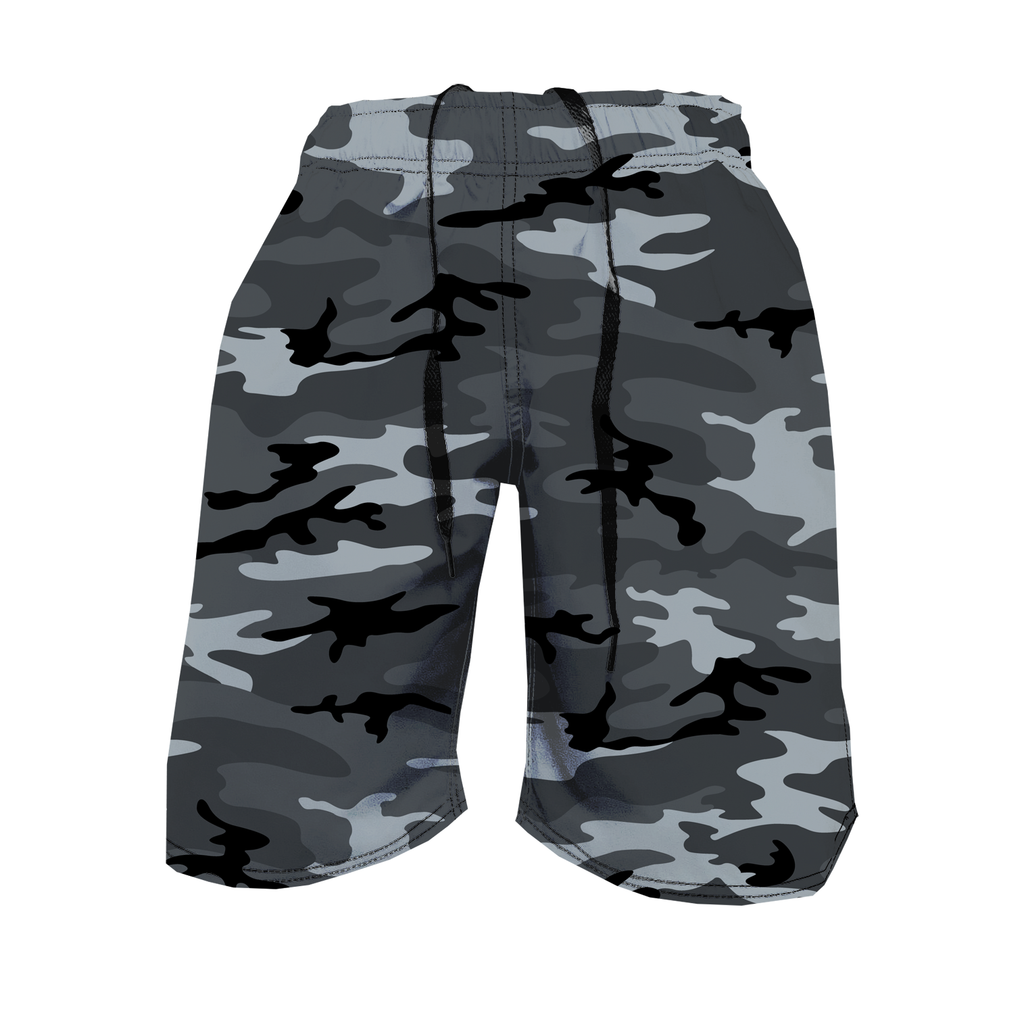 Men's Training Shorts - Grey Camo