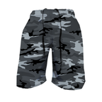 Men's Training Shorts - Grey Camo