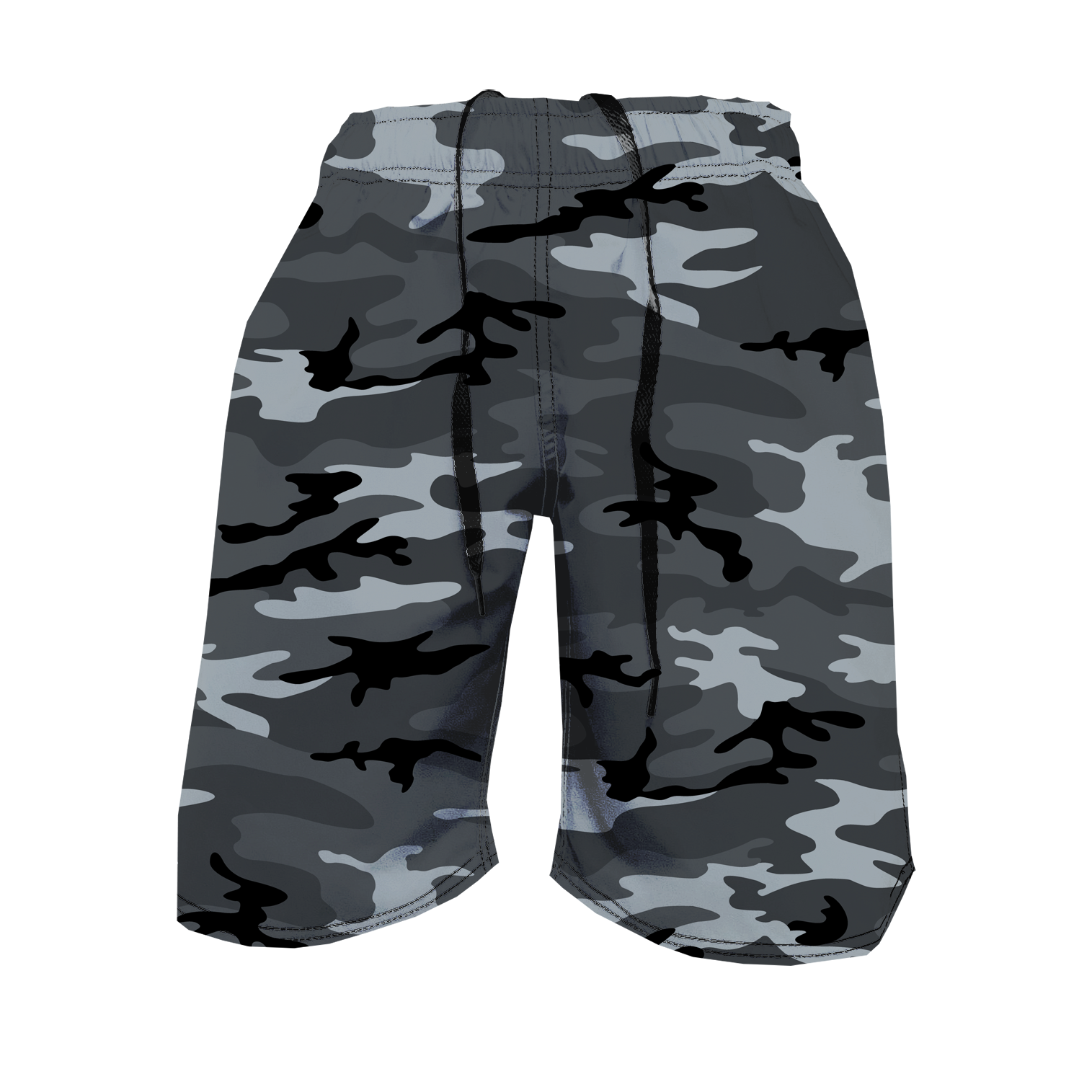 Men's Training Shorts - Grey Camo