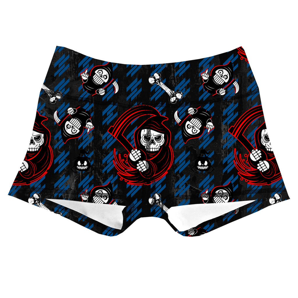 Performance Booty Shorts - Grim Reaper