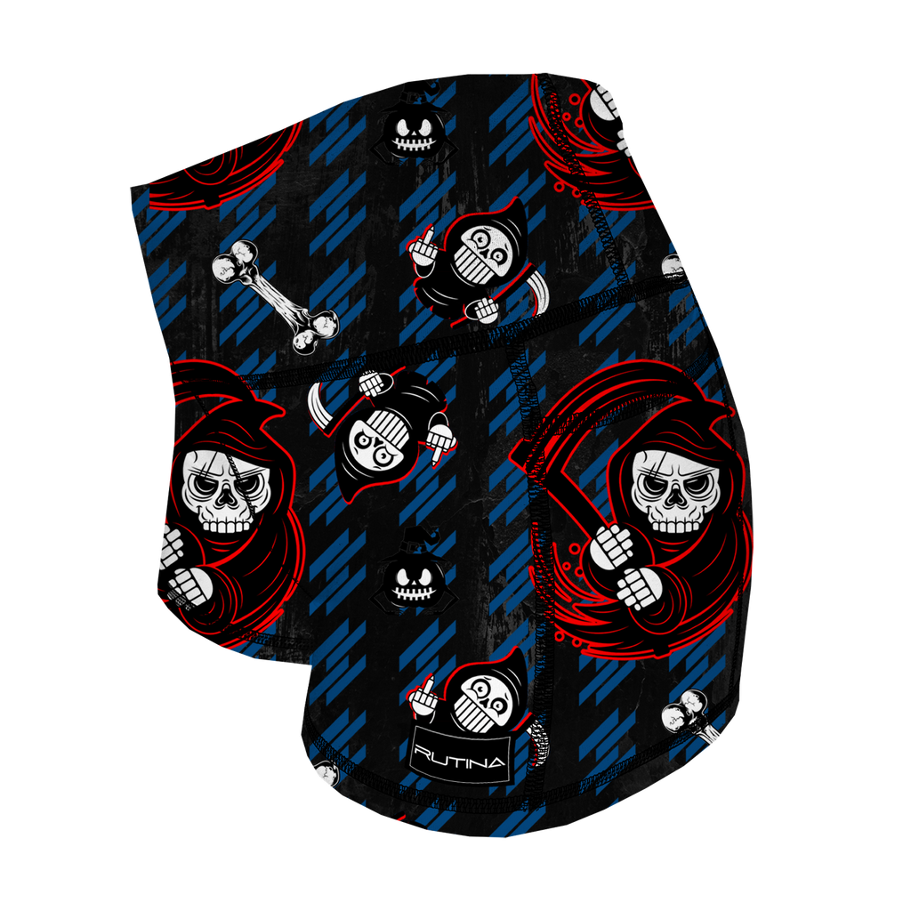 Performance Booty Shorts - Grim Reaper