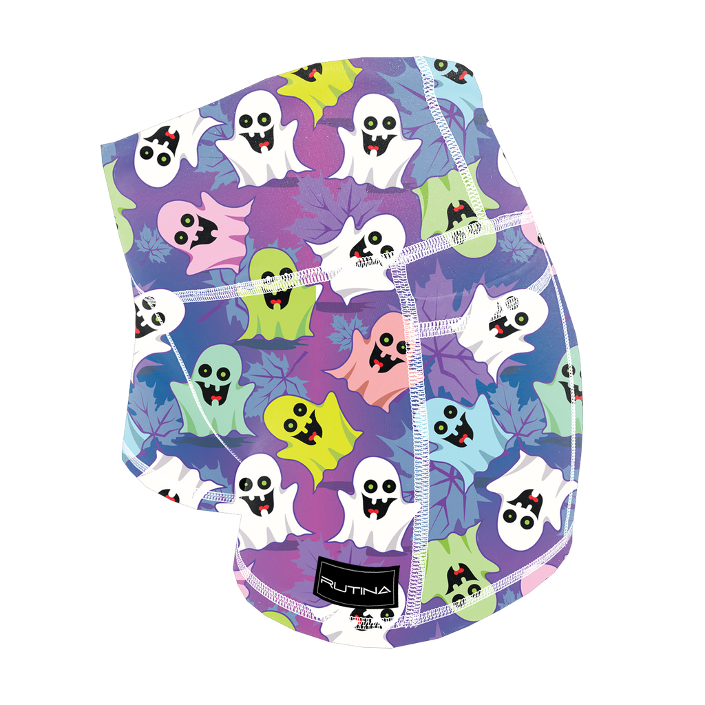 Performance Booty Shorts - Groovy Ghosts