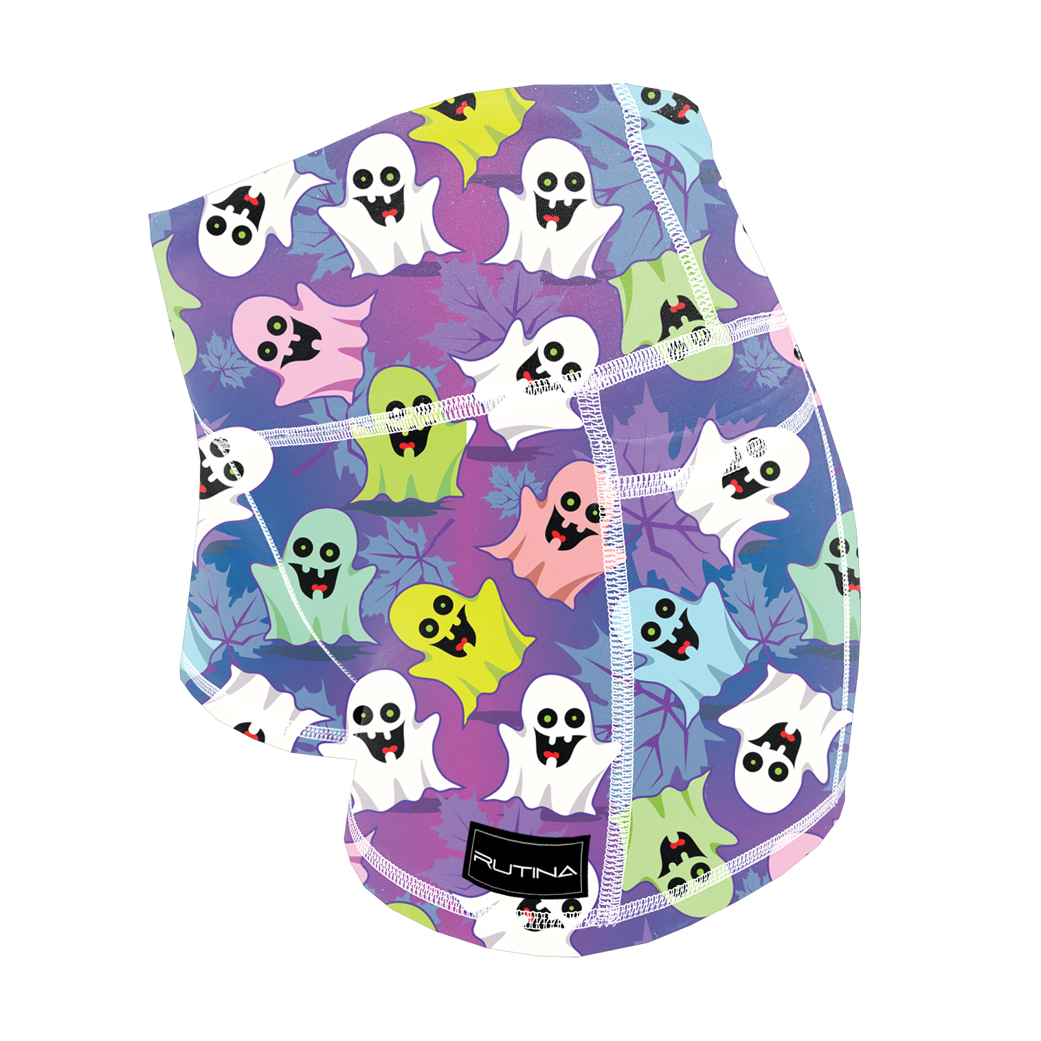 Performance Booty Shorts - Groovy Ghosts