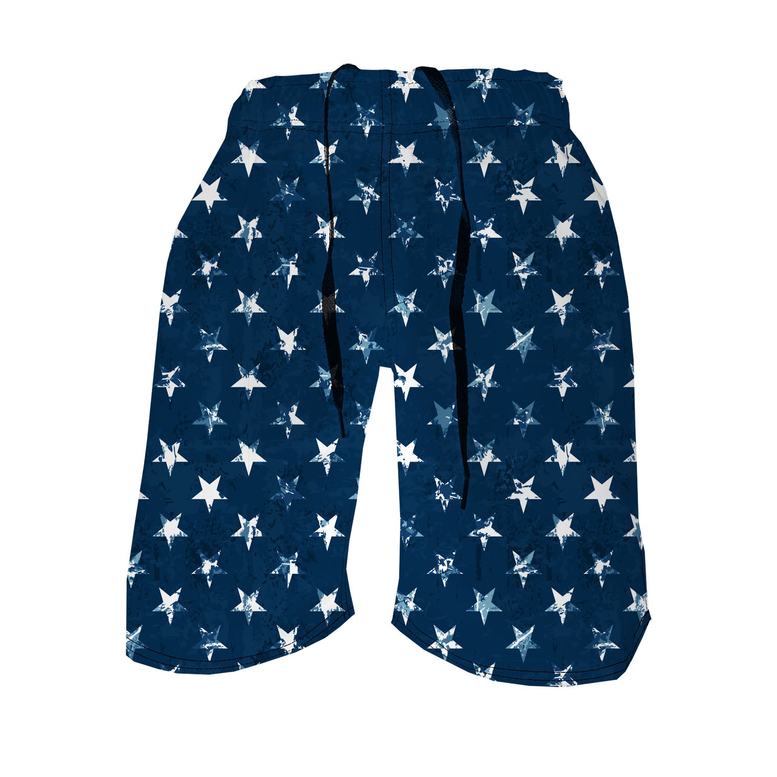 Men's Training Shorts - Grunge Stars Secondary image