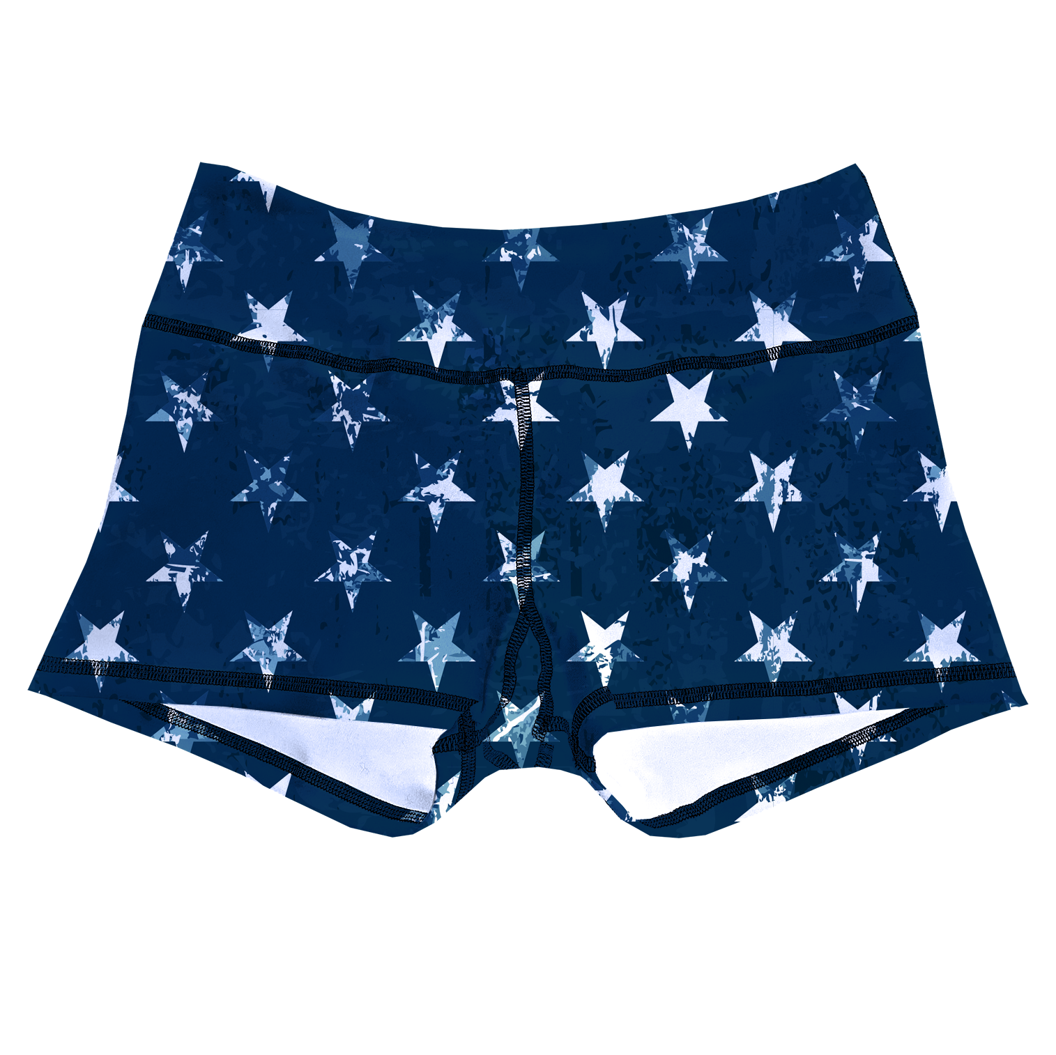 Performance Booty Shorts  - Grunge Stars Secondary image