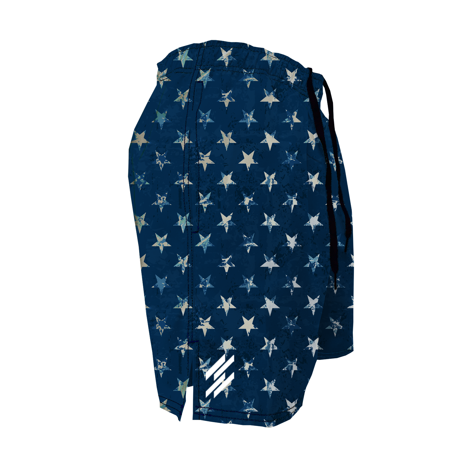 Men's Training Shorts - Grunge Stars