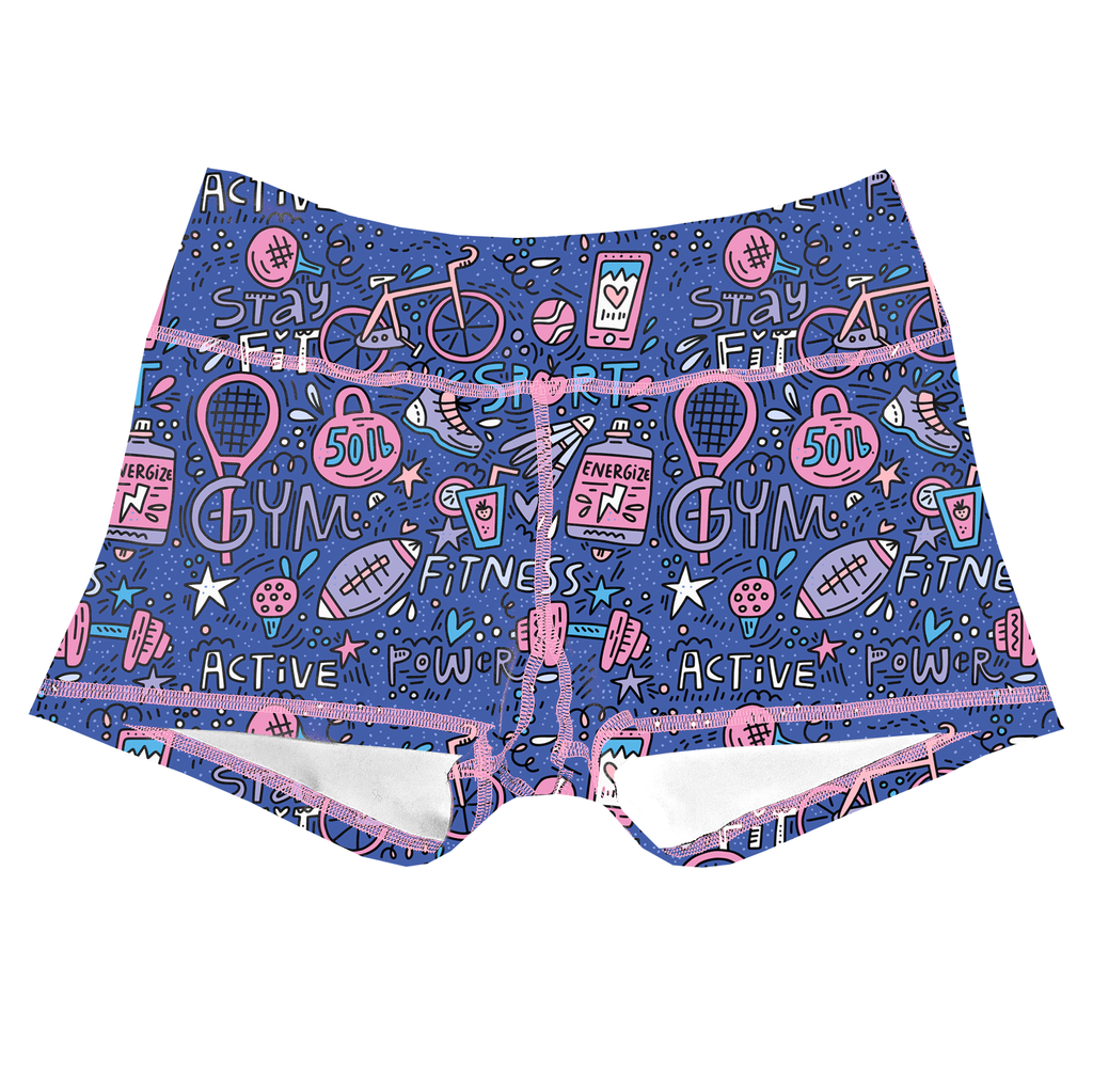 Performance Booty Shorts  - Gym Power