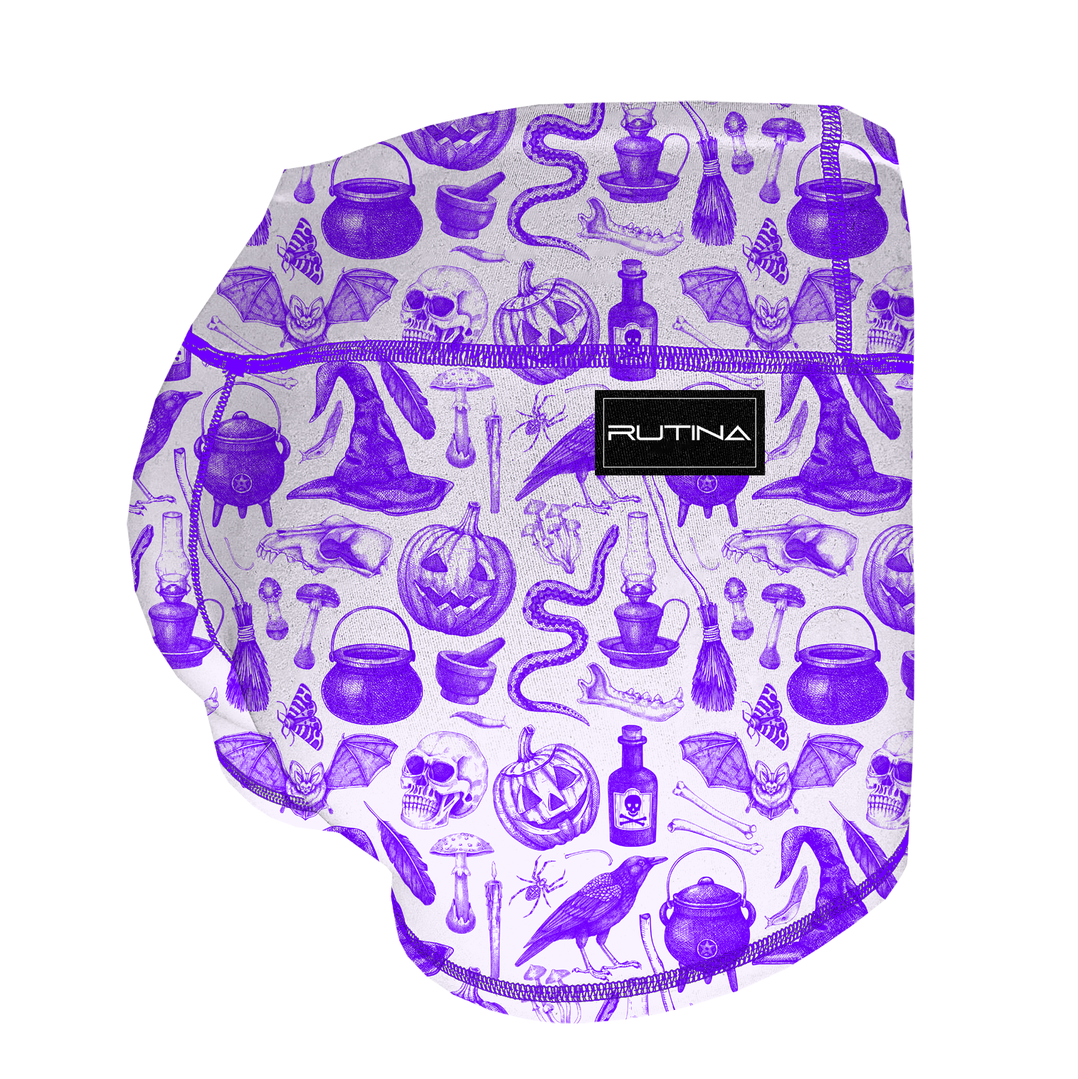Performance Booty Shorts  - Purple Halloween Main image