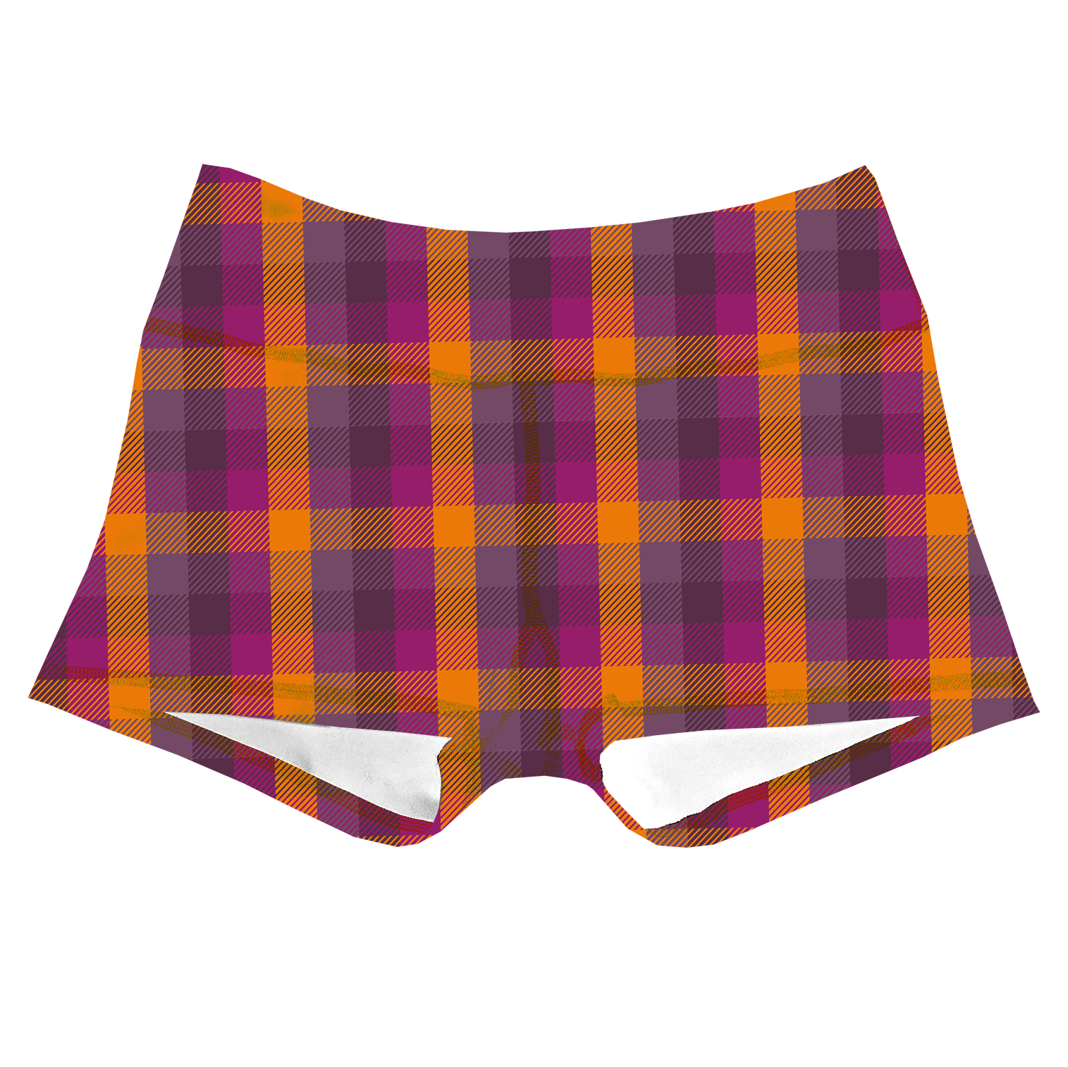 Performance Booty Shorts - Halloween Plaid Secondary image