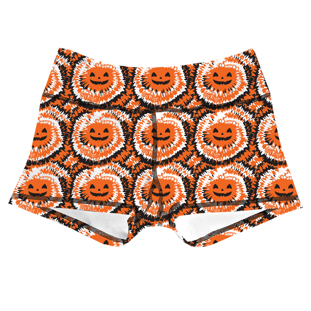Performance Booty Shorts - Halloween Tie Dye