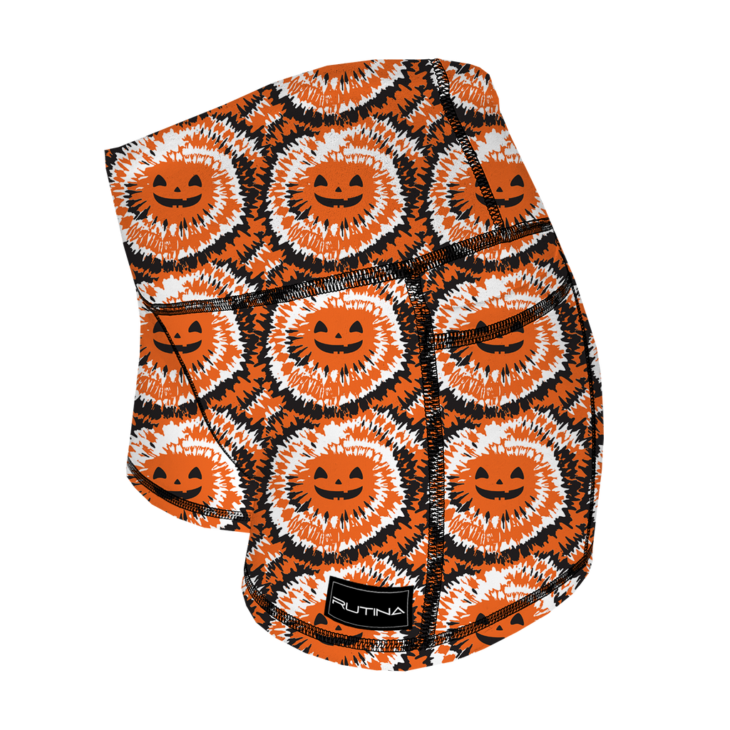 Performance Booty Shorts - Halloween Tie Dye