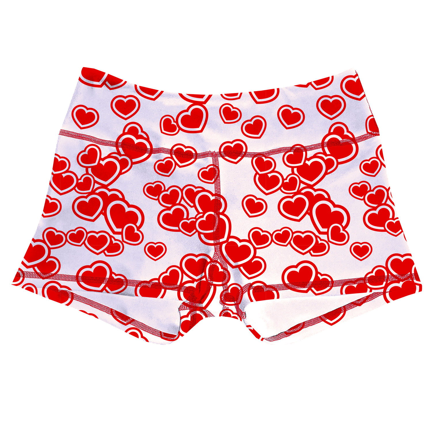 Performance Booty Shorts - Heart Bundle Secondary image