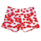 Performance Booty Shorts - Heart Bundle