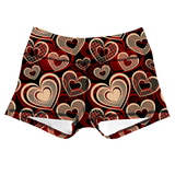 Performance Booty Shorts - Heart's Desire