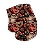 Performance Booty Shorts - Heart's Desire