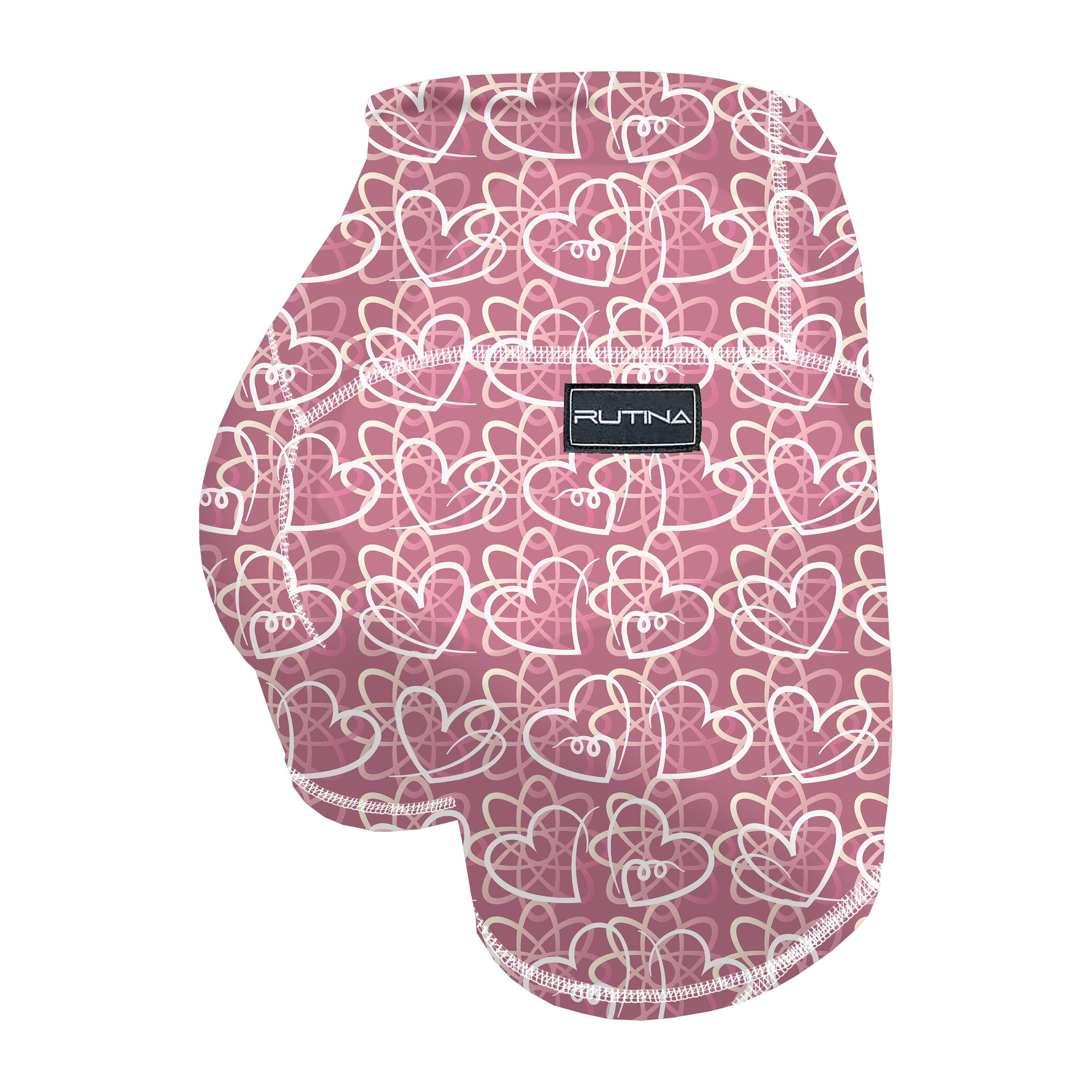 HR Performance Booty Shorts - Hearts Duet