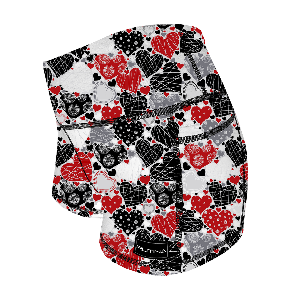 Performance Booty Shorts - Heartstrings