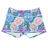 Performance Booty Shorts  - Hydrangea