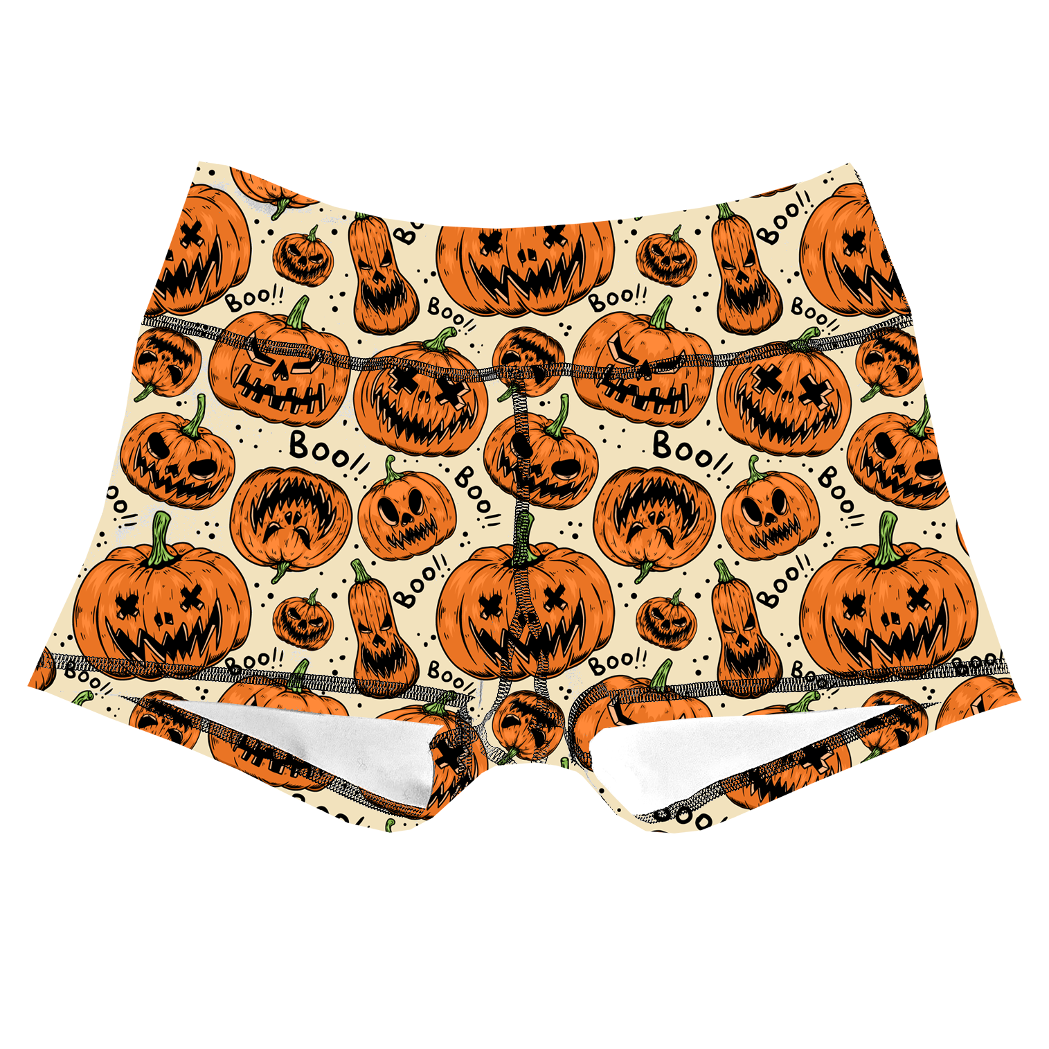 Performance Booty Shorts - Jack-O-Lanterns Secondary image