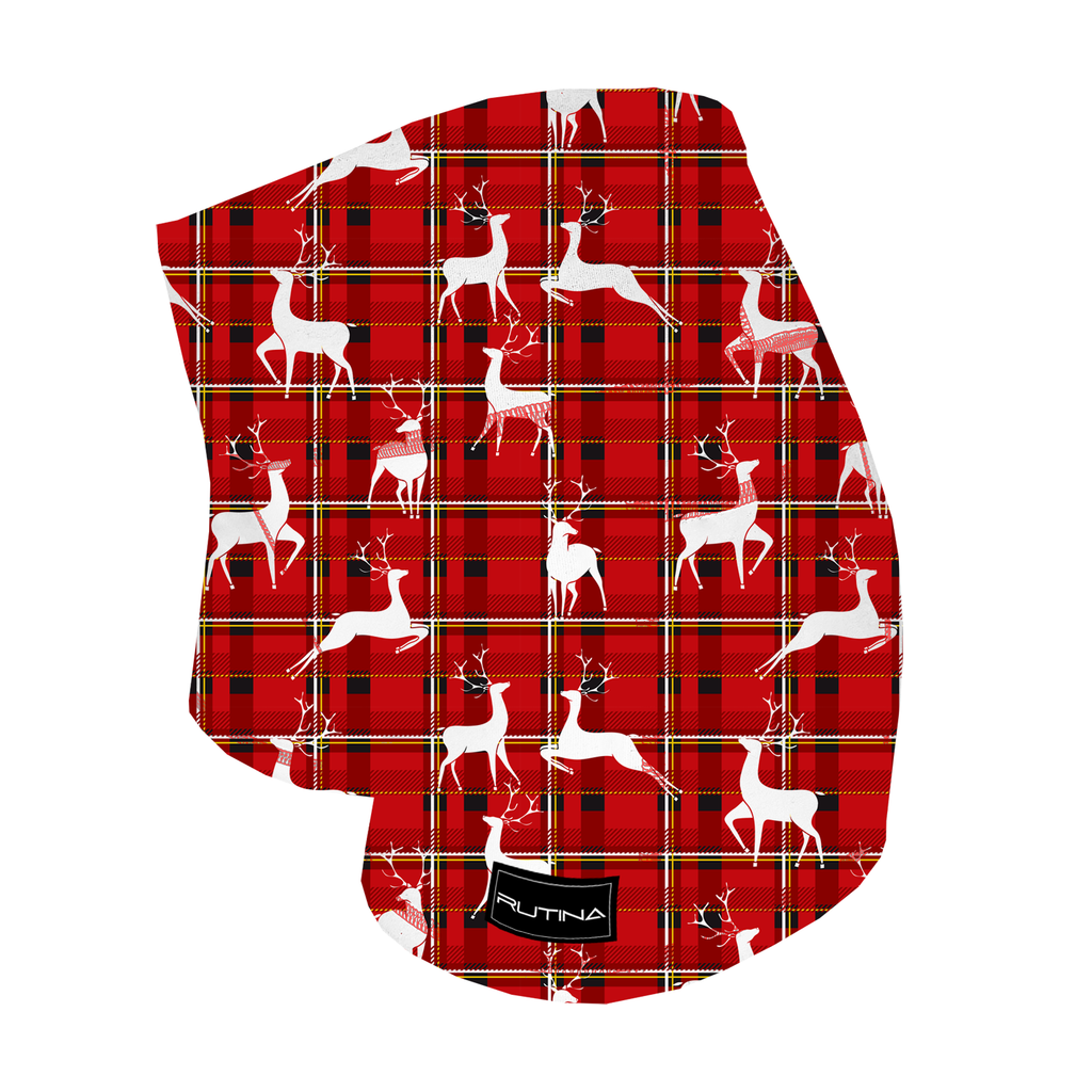 Performance Booty Shorts - Jingle Plaid