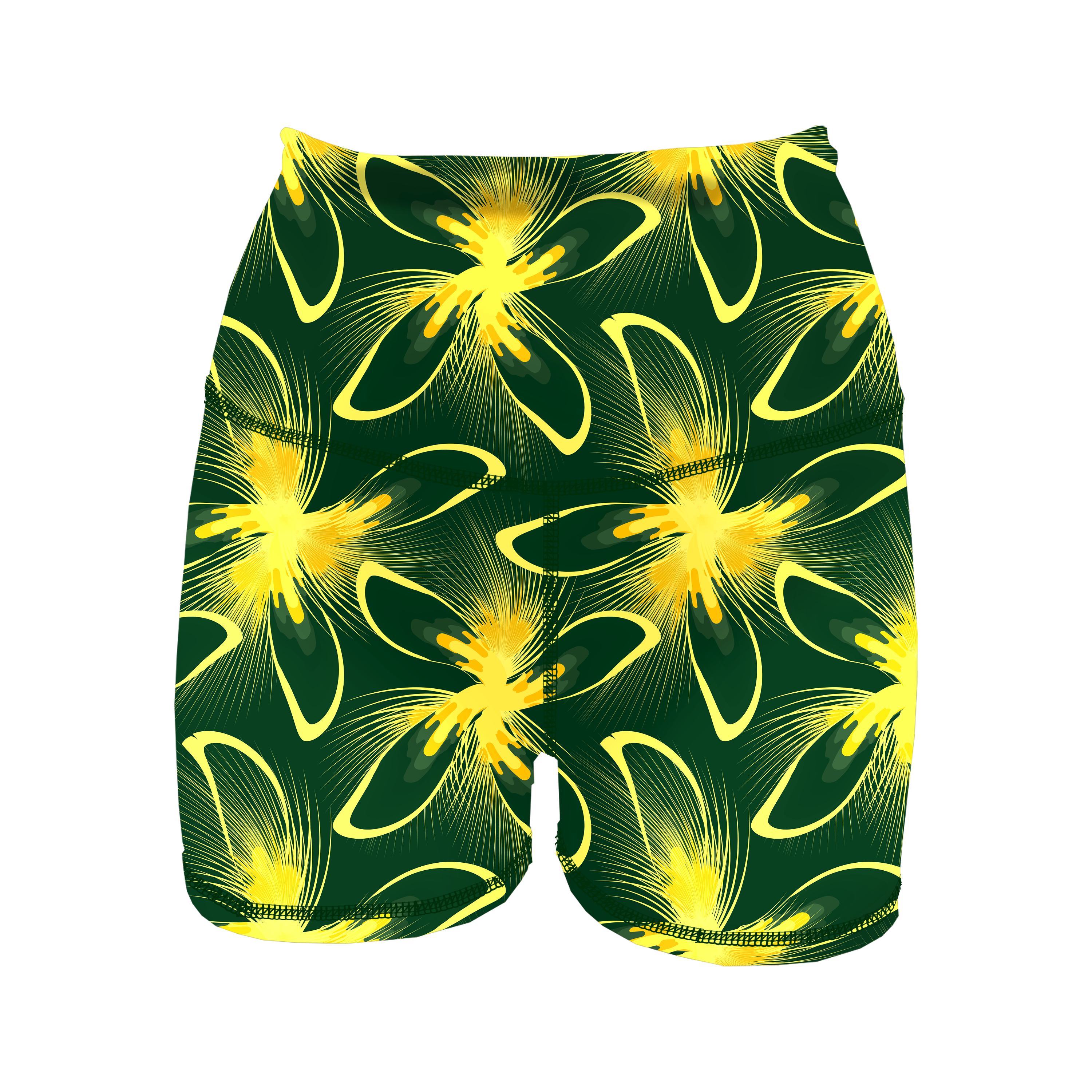 HR Performance Booty Shorts - Jungle Wildflower