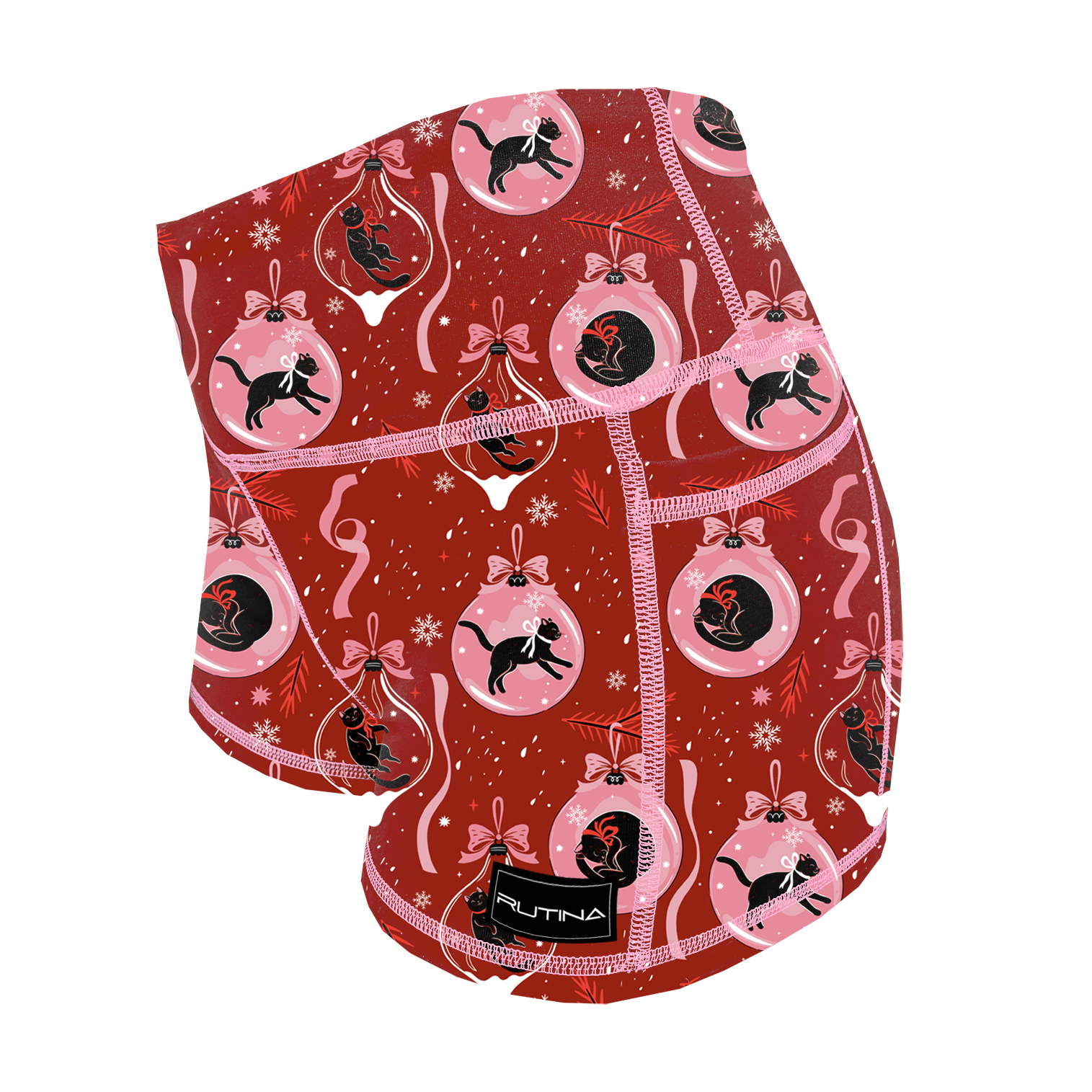 Performance Booty Shorts - Kitty Ornaments