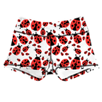 Performance Booty Shorts - Lady Bugs