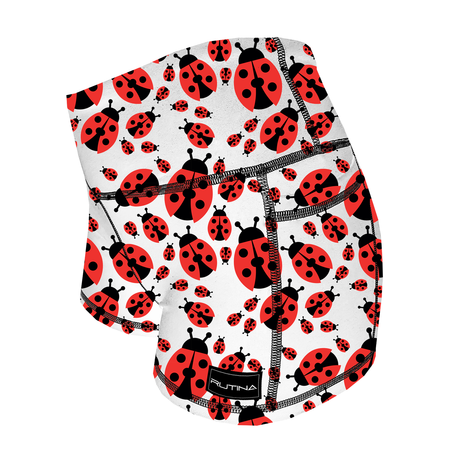 Performance Booty Shorts - Lady Bugs