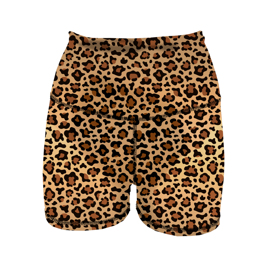 HR Performance Booty Shorts - Leopard