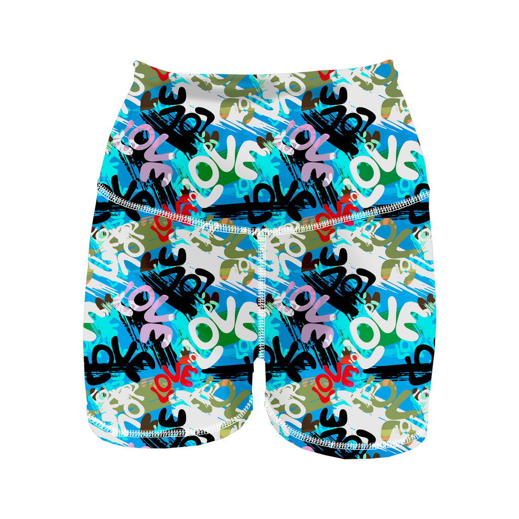 HR Performance Booty Shorts - Love